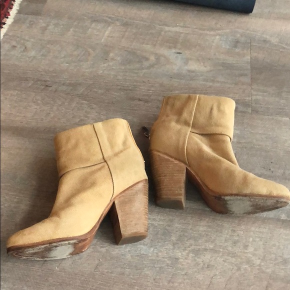 Canvas rag & bone booties - Picture 2 of 8